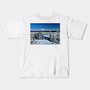 The serenity of Winter Kids T-Shirt